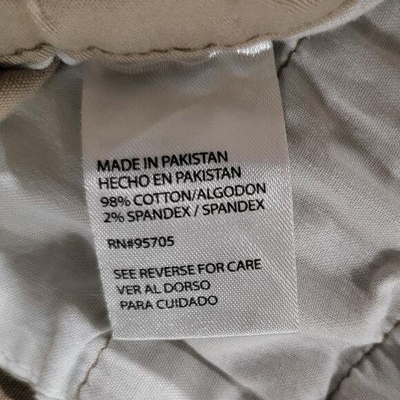 Iron Co Jogger Pants Mens L Tan Chino Light Canvas Drawstring Outdoor Waist 32 - Picture 6 of 8